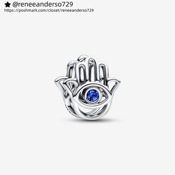 Pandora Hamsa Hand Charm - Picture 1 of 5